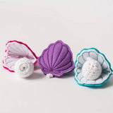 Crochet Kitty Catnip Oyster With Pearl