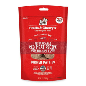 Stella and Chewy’s Remarkable Red Meat FD Raw Patties