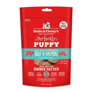 Stella & Chewy’s Freeze-Dried Puppy Beef & Salmon Patties
