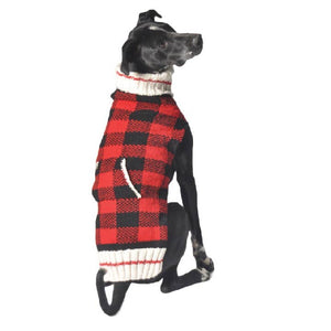 Chilly Dog LLC. Buffalo Plaid Dog Sweater