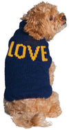 Chilly Dog LLC. Love Alpaca Dog Sweater