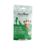FirstMate Cage Free Duck Meal & Blueberries Grain Free Dog Treats