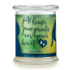 Pet House  "Pets Leave Paw Prints on your Heart" themed Lemon Verbena Candle