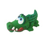 Lanco Sensory Crocodile Squeaky Rubber Dog Toy