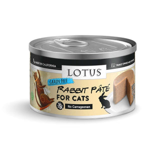 Lotus Grain-Free Rabbit Pate Cat Food