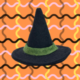 The Punchy Cat Catnip Witch Hat Toy