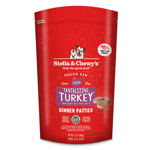 Stella and Chewy's Tantalizing Turkey Frozen Raw Dinner Patties