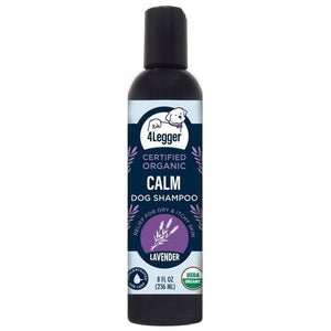 4 Legger "CALM" Organic Lavender Dog Shampoo w/ Calendula & St. John's Wort