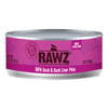 Rawz 96% Duck & Duck Liver Cat Food 5.5 oz