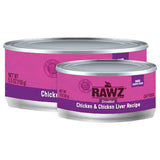 Rawz Shredded Chicken & Chicken Liver Cat Food 3 oz