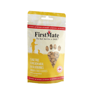FirstMate Mini Trainers Cage Free Chicken Meal & Blueberries Dog Treats