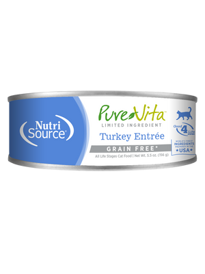 PureVita Turkey Grain-Free Cat Food