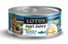 Lotus Just Juicy Salmon Pollock Stew Cat Food 2.5oz