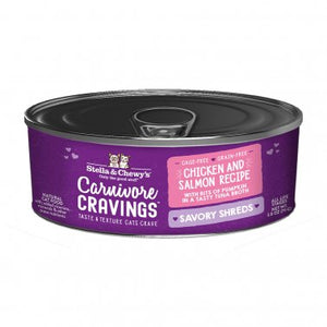 Stella & Chewy's Carnivore Cravings Savory Shreds Chicken and Salmon Recipe 2.8oz