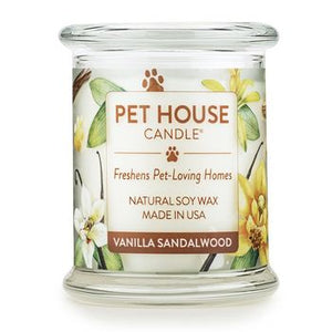 Pet House Vanilla Sandalwood Candle