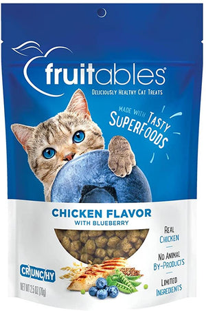 Fruitables Crunchy Chicken Cat Treats 2.5 Oz
