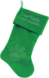 Mirage Christmas Pet Stockings