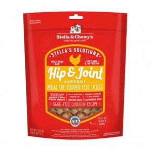 Stella & Chewy's Solutions FD Chicken Hip & Joint Support Meal or Topper for Dogs 4.25 oz.