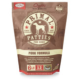 Primal Raw Frozen Canine Pork Nuggets or Patties