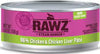 Rawz 96% Chicken & Chicken Liver Pate Cat Food 5.5 oz