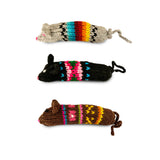 Chilly Wooly Mice Hand Knit Wool Cat Toys