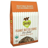 Snicky Snaks Organic Peanut Butter Dog Treat 10 oz