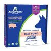 Answers Raw Pork Formula