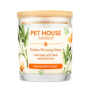 Pet House Mandarin Sage Candle