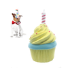 Lanco Birthday Cupcake Squeaky Rubber Dog Toy