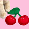 Twin Cherries Catnip Toy