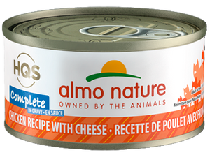 Almo Nature HQS Complete Chicken w/Cheese Cat Food- 2.5oz