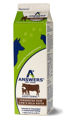 Answers Additional Raw Cow’s Milk Kefir