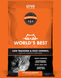 World's Best Cat Litter Low Tracking & Dust Control Multiple Cat Unscented
