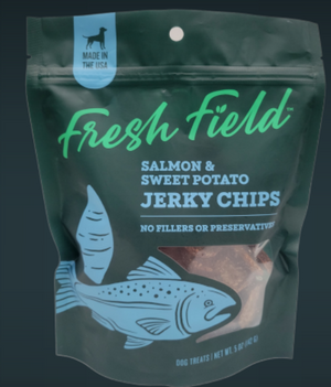 Fresh Field Salmon & Sweet Potato Jerky Chips