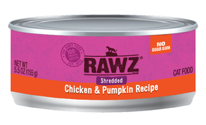 Rawz Shredded Chicken & Pumpkin 3oz