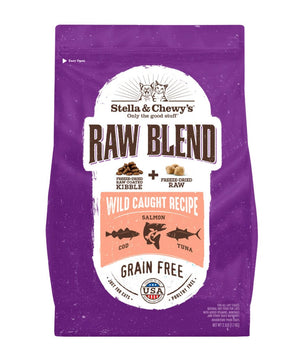 Stella and Chewy's Wild Caught Raw Blend Kibble