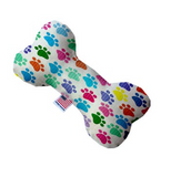 Mirage Plushy Bone Squeaker Dog Toy