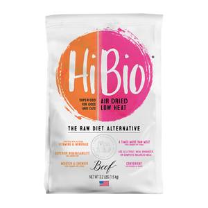 Hi Bio Air Dried Beef Dog & Cat Food