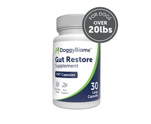 DoggyBiome Gut Restore Supplement - 30 Capsules