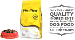 FirstMate Cage Free Chicken Meal & Oats Dog Kibble