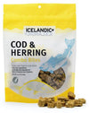 Icelandic+ 100% Pure Cod & Herring Combo Bites Fish Dog Treat