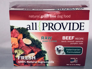 All Provide Raw Beef Recipe (2lb)
