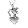 Sterling Silver Little Pocket Pup Necklace