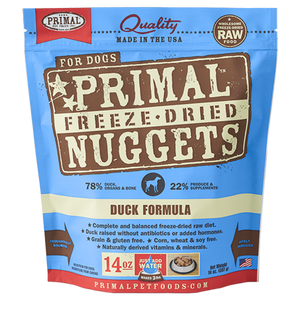 Primal Raw Freeze-Dried Canine Duck