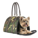 Petote JL Duffle Dog & Cat Bag - Camouflage