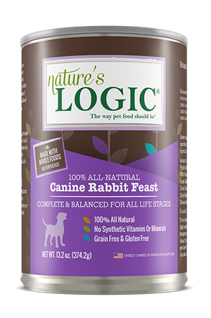 Nature's Logic Canine Rabbit Feast