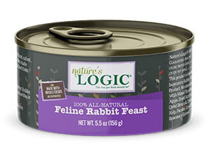 Nature's Logic Feline Rabbit Feast 5.5 oz