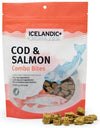 Icelandic+ 100% Pure Cod & Salmon Combo Bites Fish Dog Treat