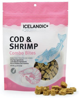 Icelandic+ 100% Pure Cod & Shrimp Combo Bites