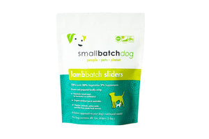 SmallBatch Dog LambBatch Frozen Raw Sliders 3 lbs